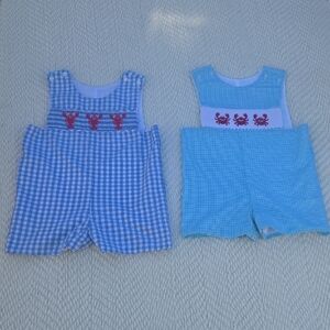 Kids Blue Overalls